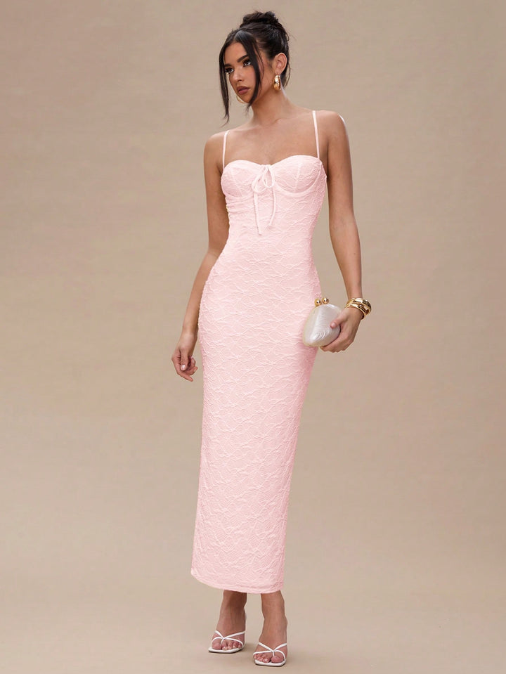 Rochie maxi SHEIN, roz