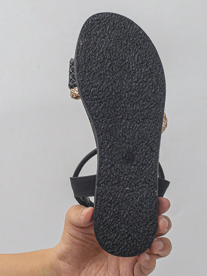 Sandale SHEIN, negru
