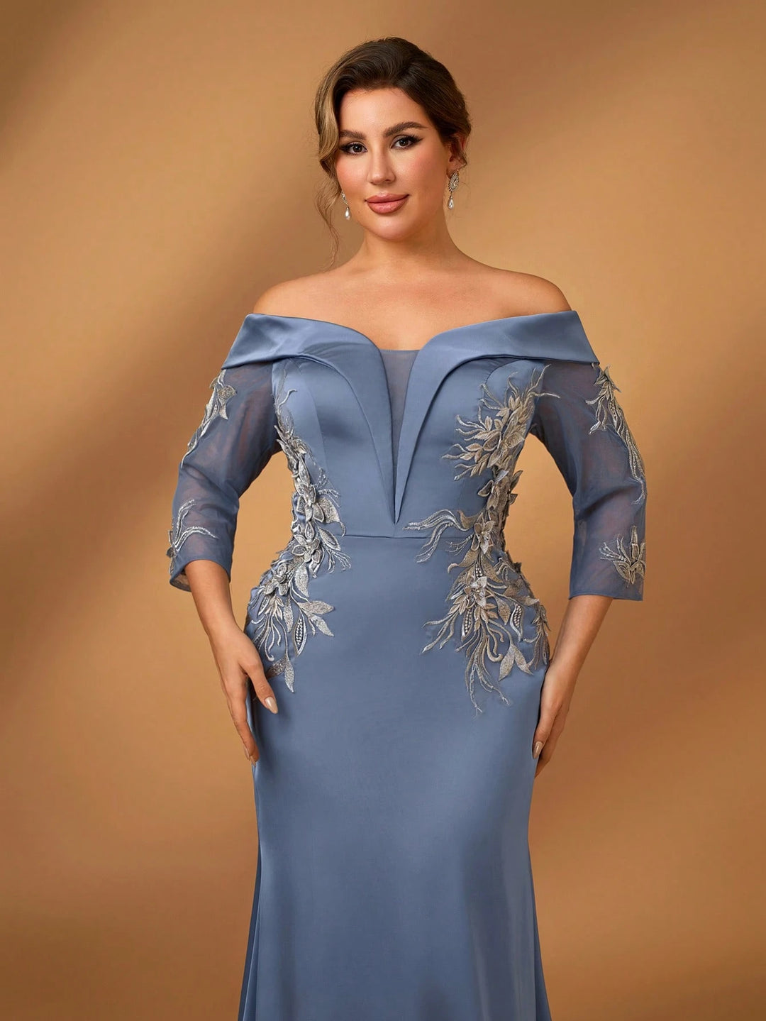 Rochie de ocazie SHEIN, albastru