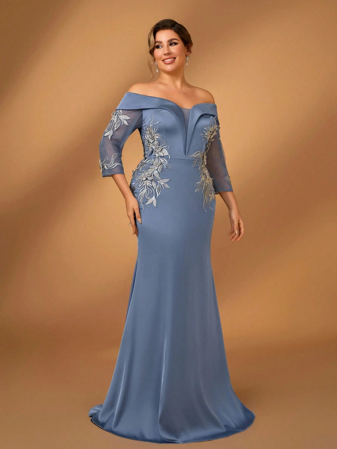 Rochie de ocazie SHEIN, albastru