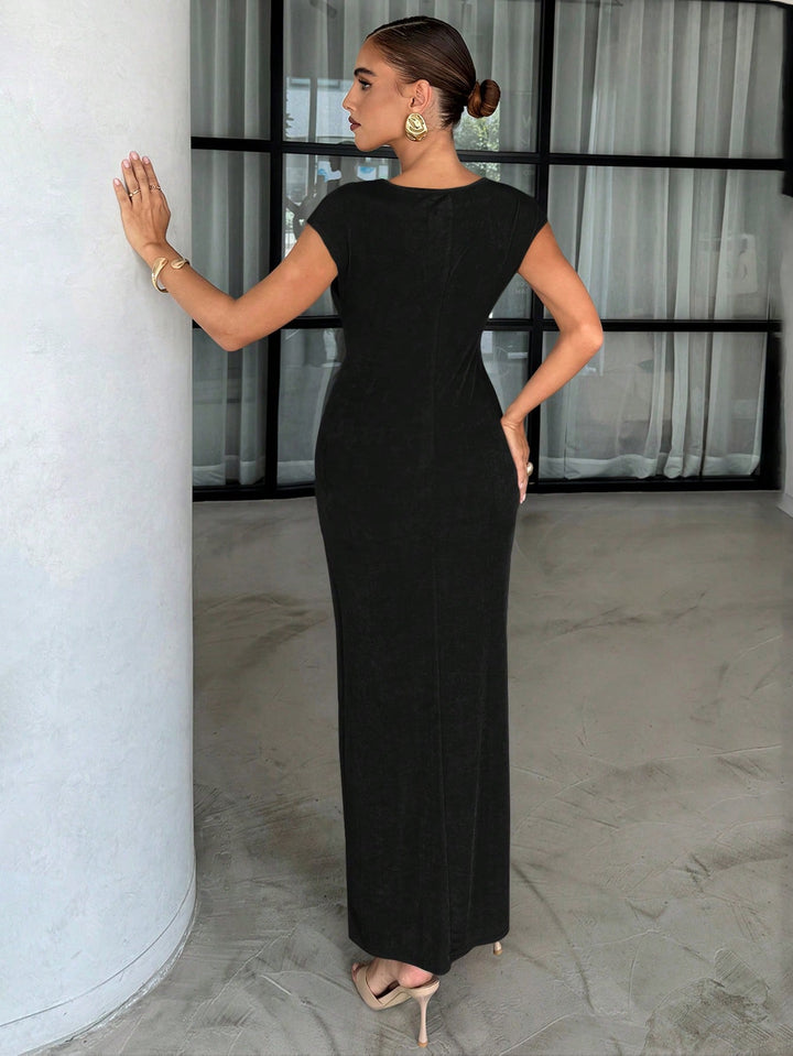 Rochie maxi SHEIN, negru