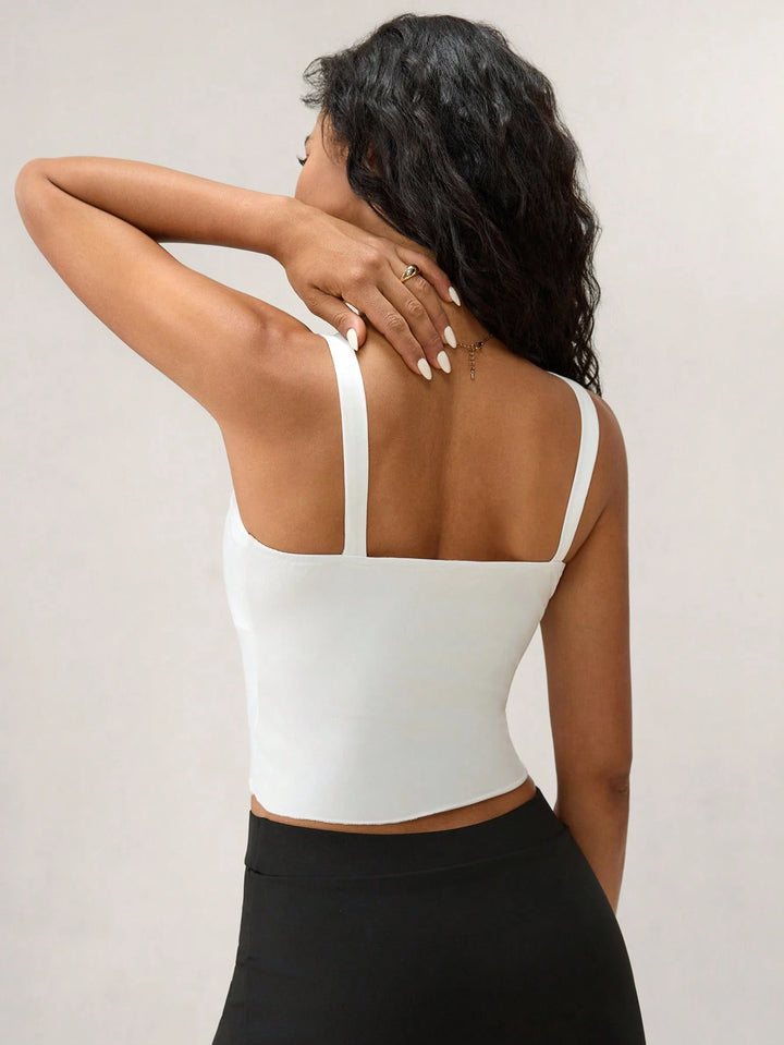 Top SHEIN, alb