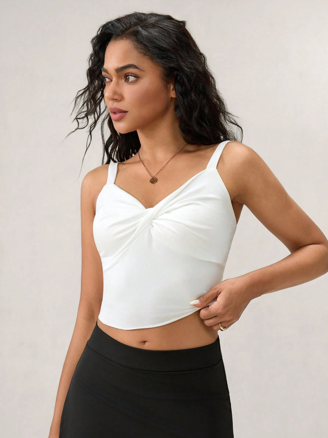 Top SHEIN, alb