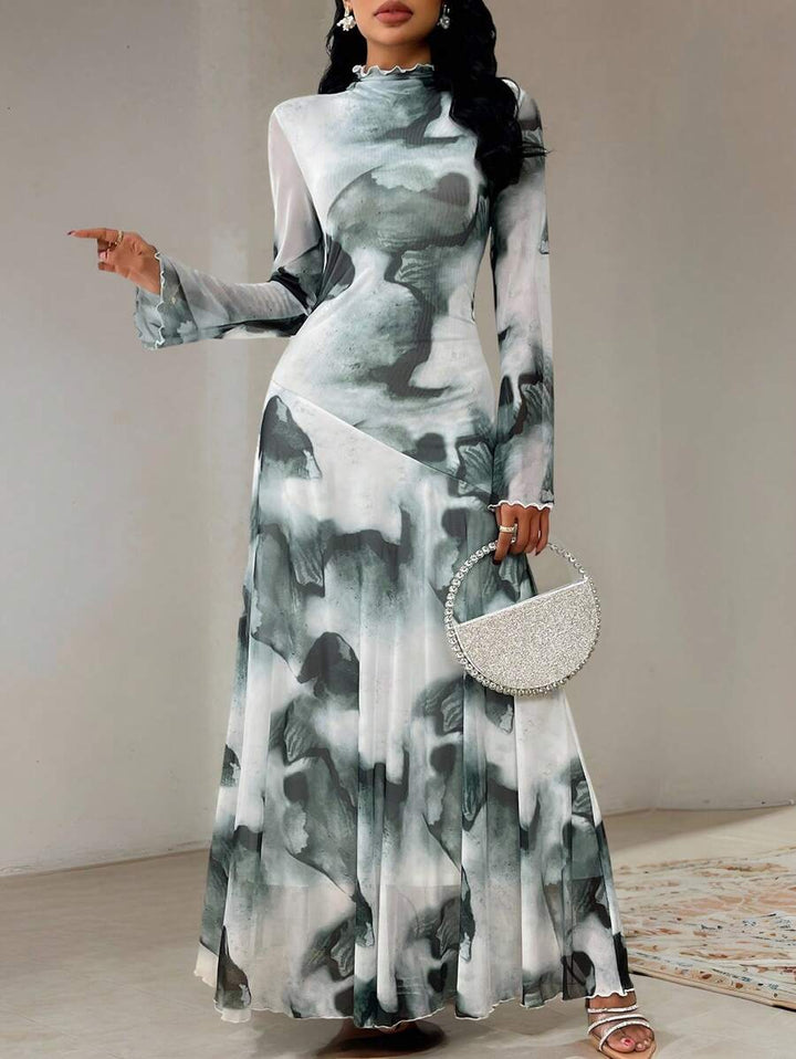 Rochie maxi SHEIN, mix culori