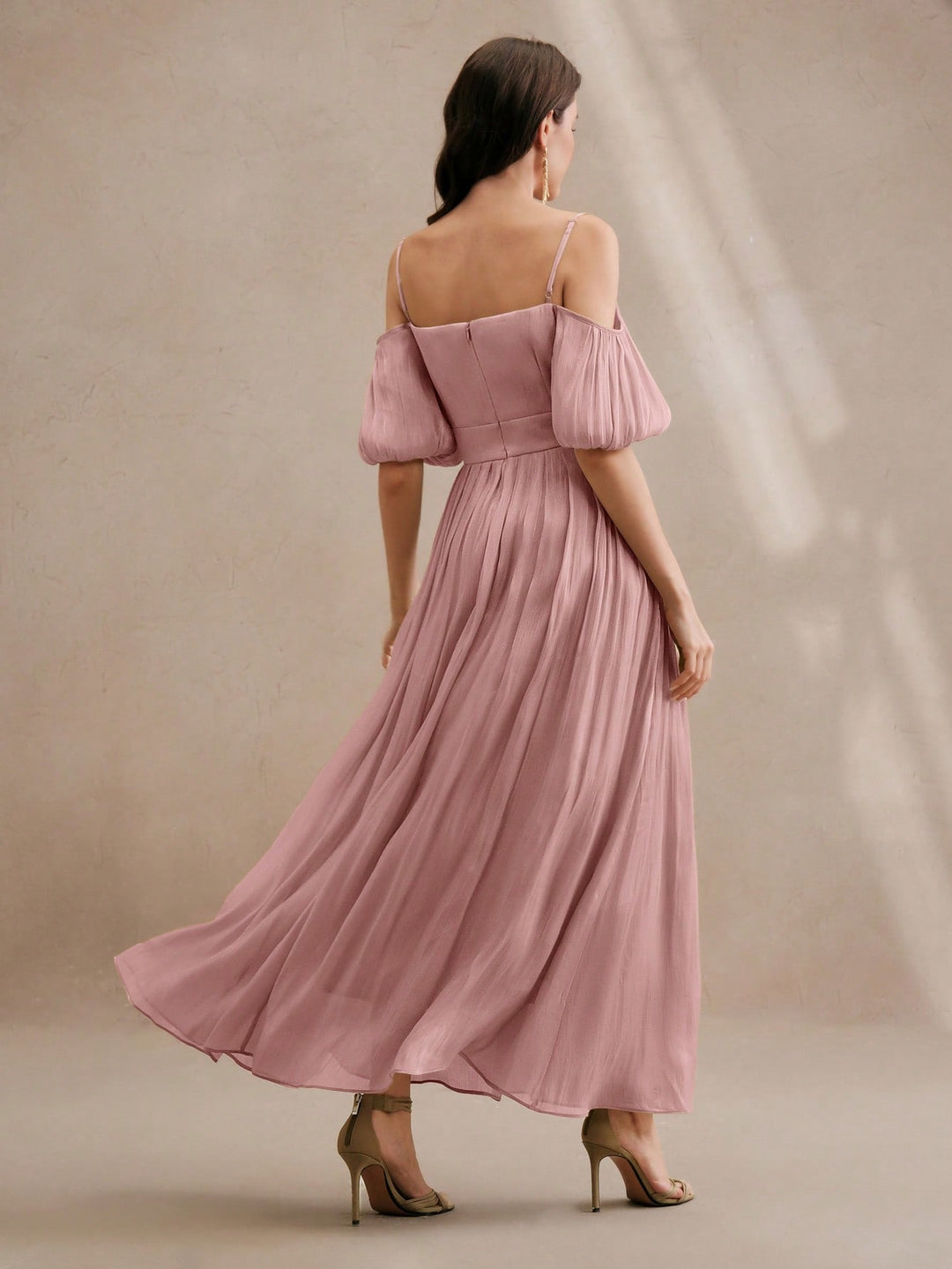 Rochie maxi SHEIN, roz