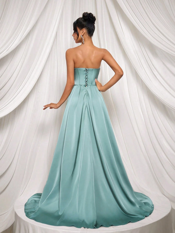 Rochie de ocazie SHEIN, verde