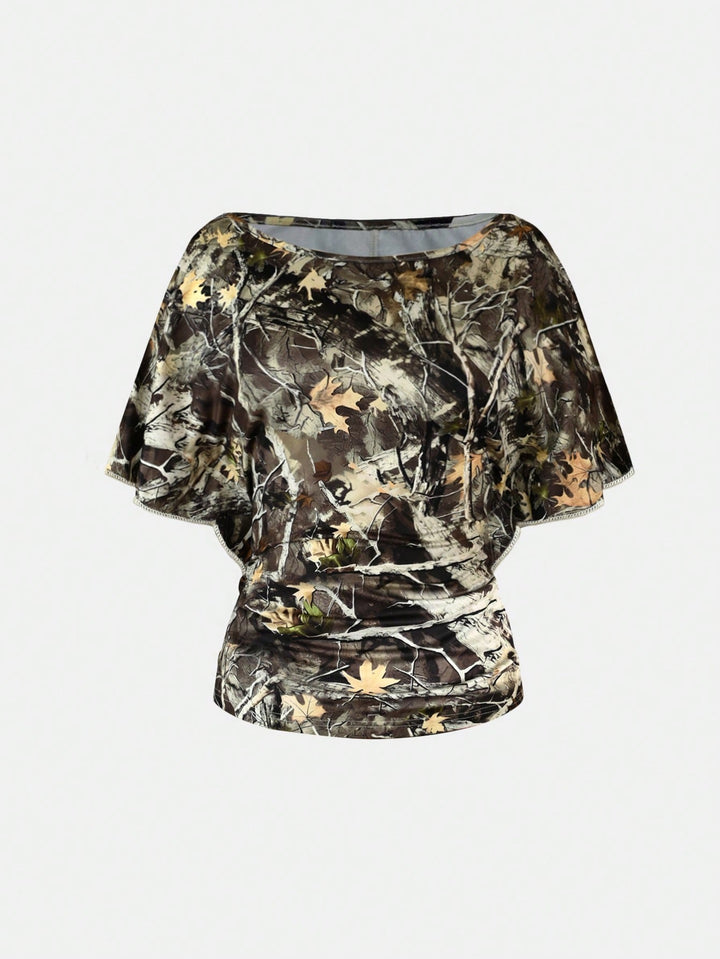 SHEIN póló, khaki