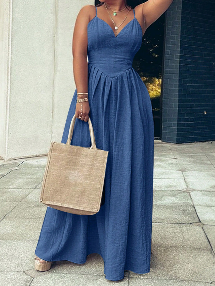 Rochie maxi SHEIN, albastru