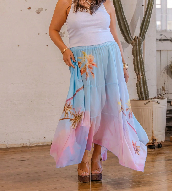 SHEIN Maxi Skirt, Mixed Colors