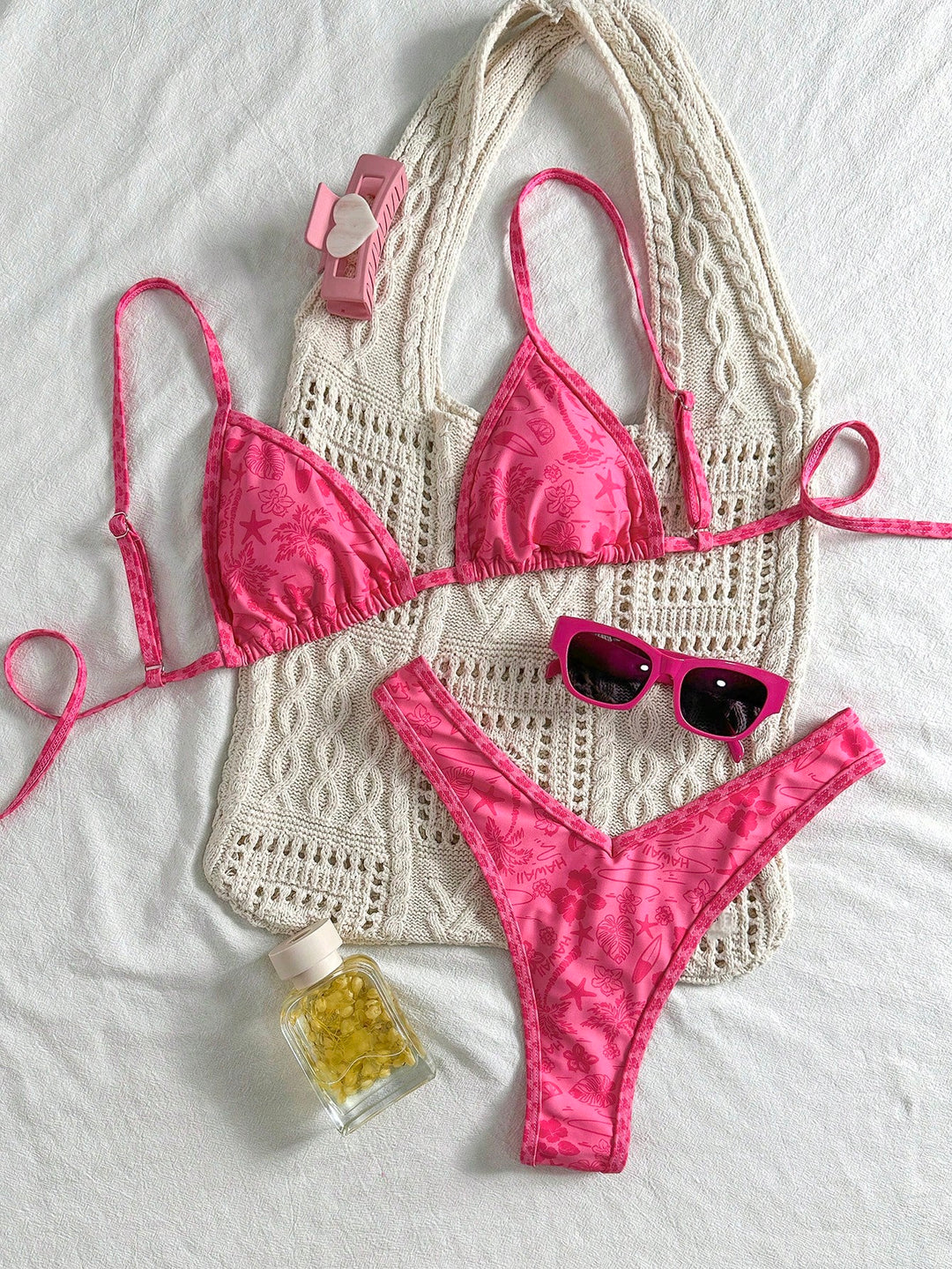 SHEIN bikini szett, színkeverék