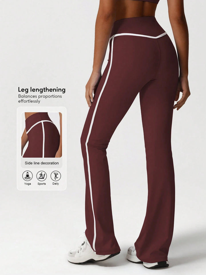Pantaloni SHEIN, vișiniu