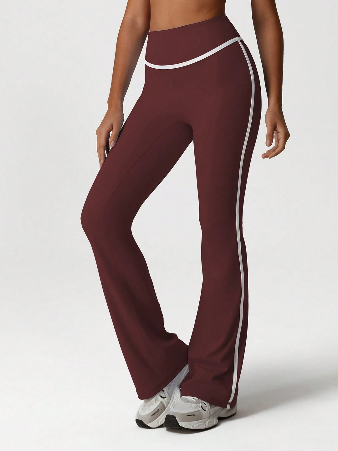 Pantaloni SHEIN, vișiniu