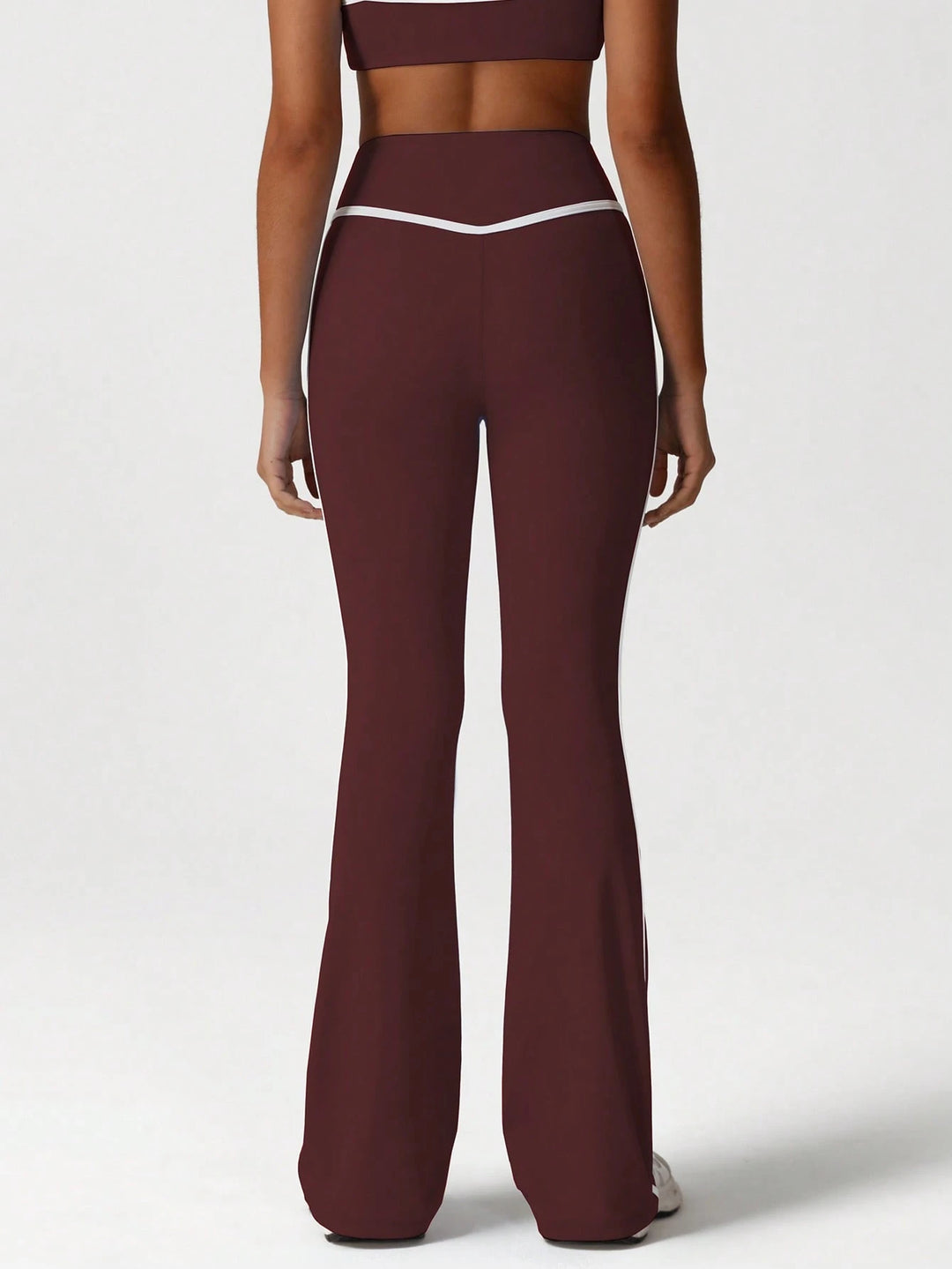 Pantaloni SHEIN, vișiniu