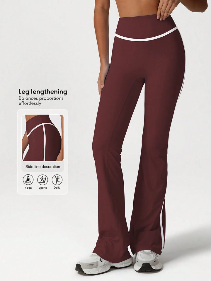 Pantaloni SHEIN, vișiniu