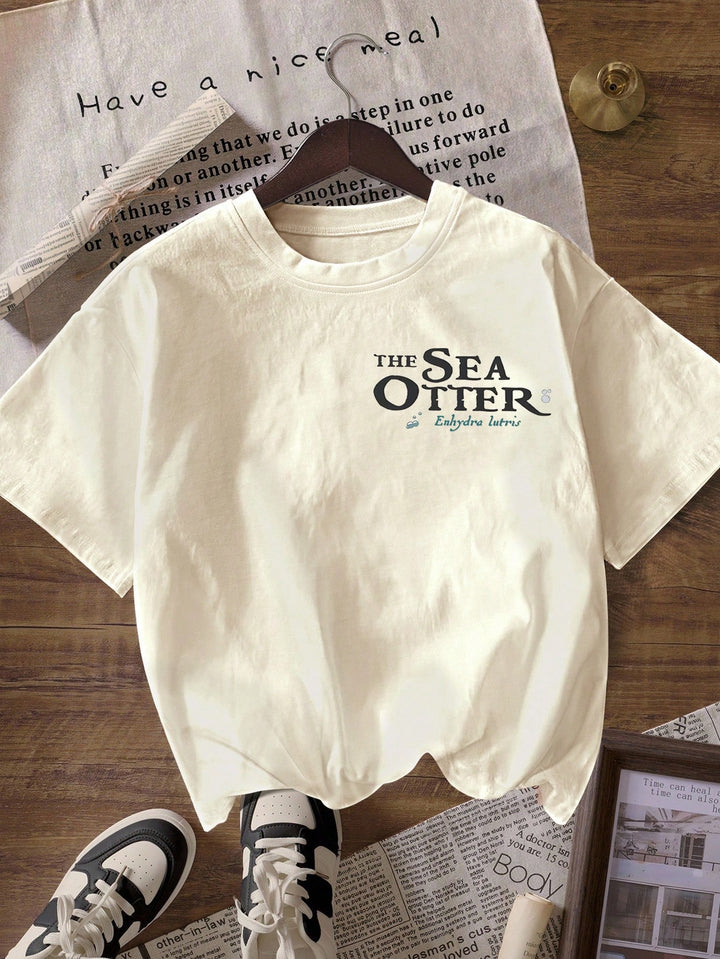Tricou SHEIN, crem