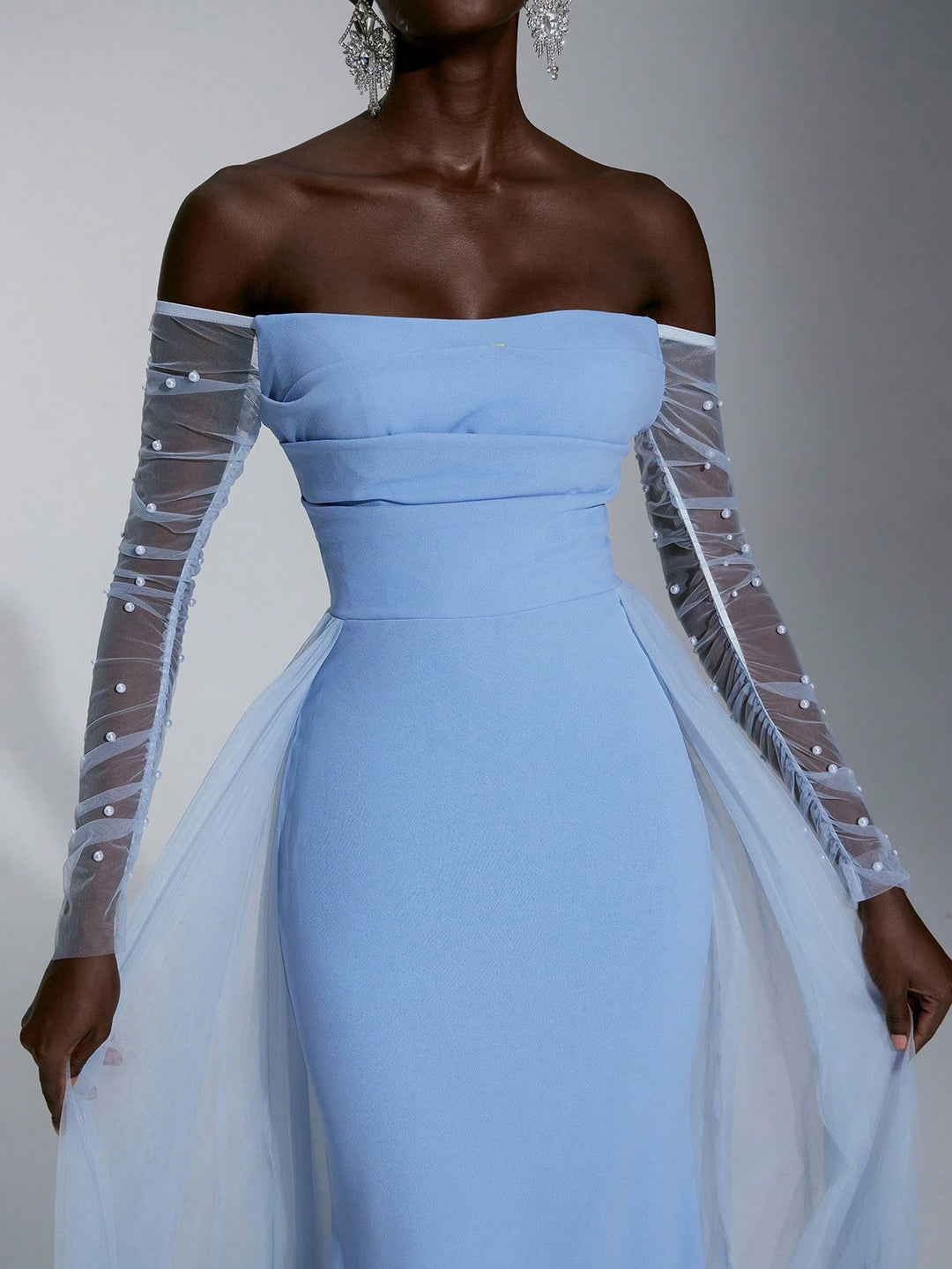 Rochie de mireasă SHEIN, albastru