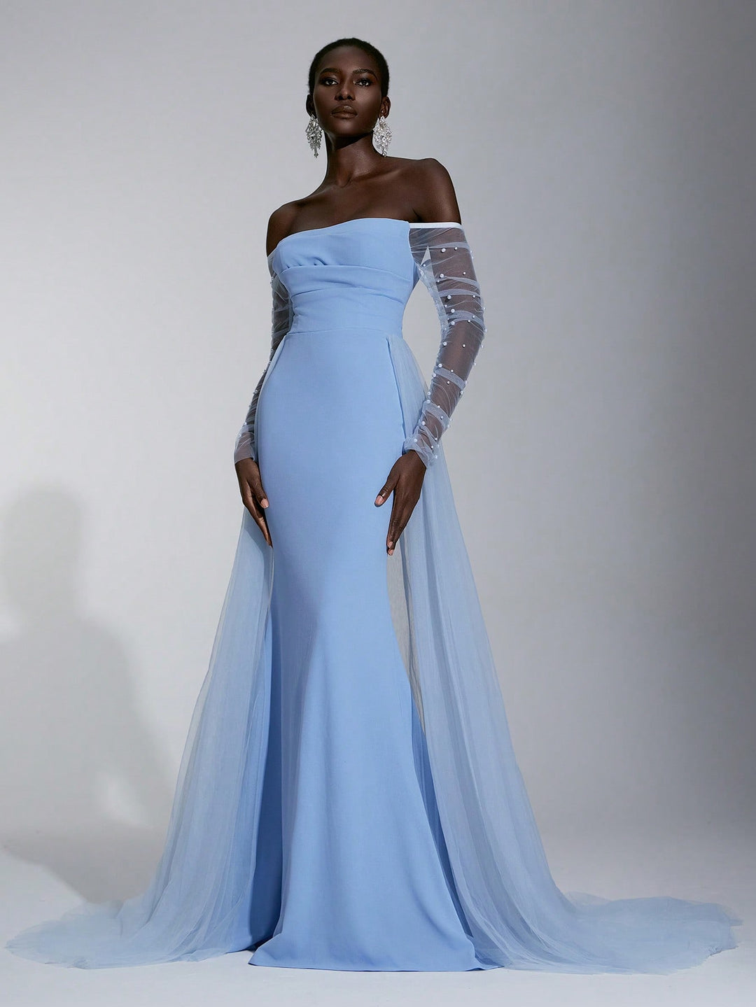 Rochie de mireasă SHEIN, albastru