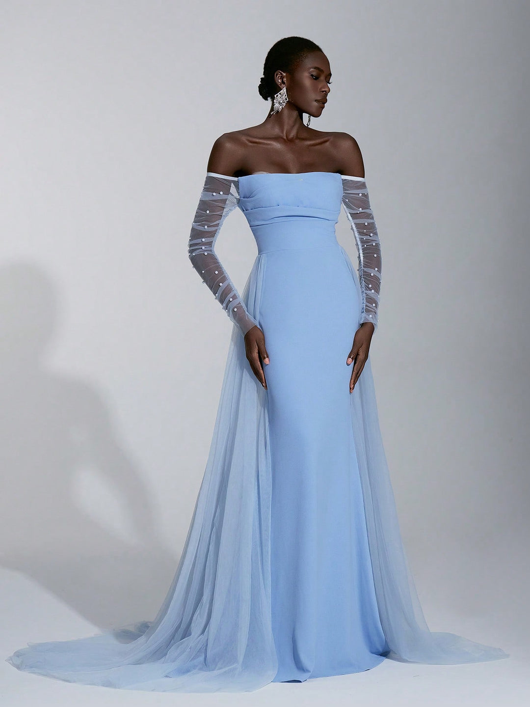 Rochie de mireasă SHEIN, albastru