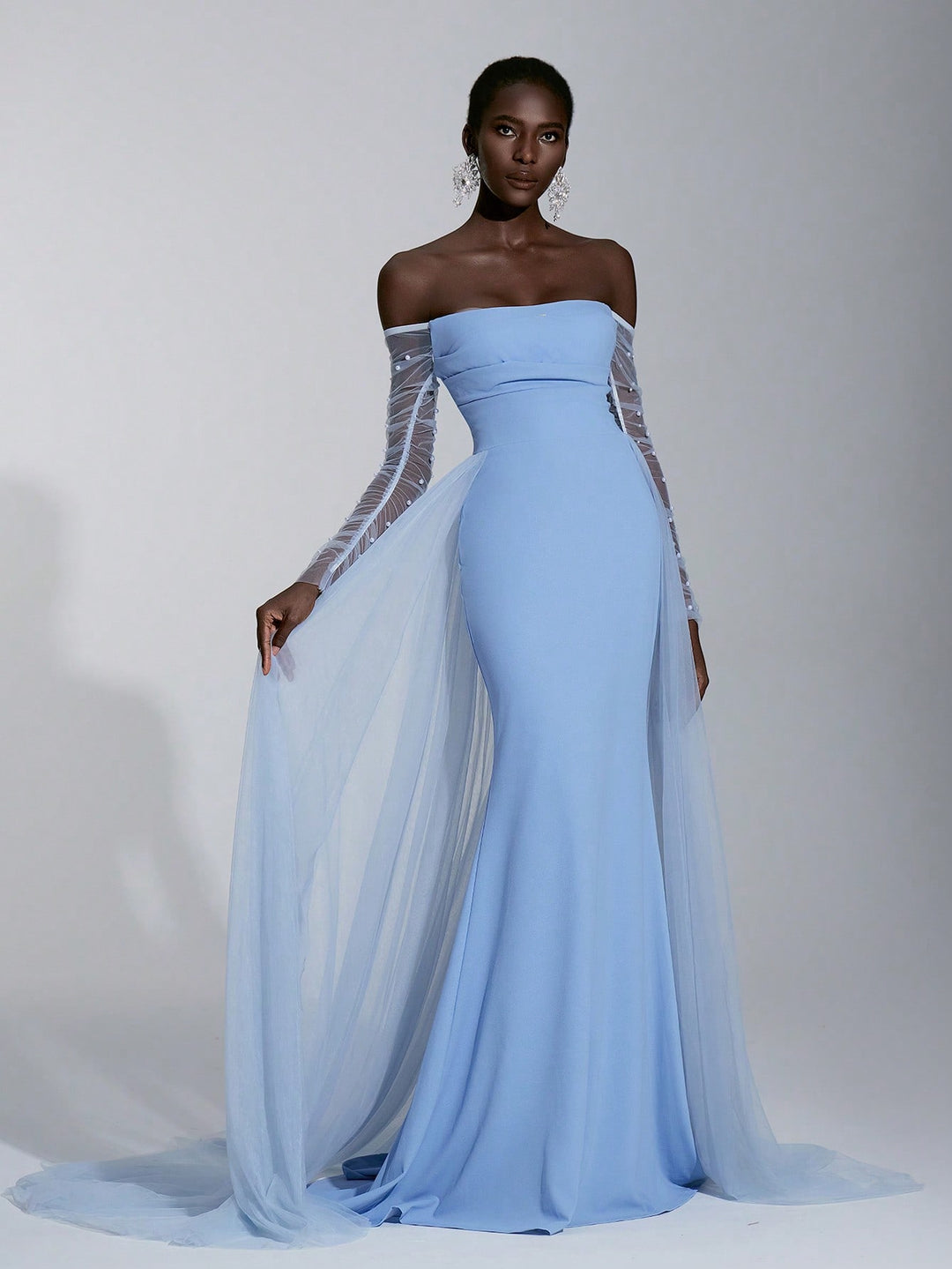 Rochie de mireasă SHEIN, albastru
