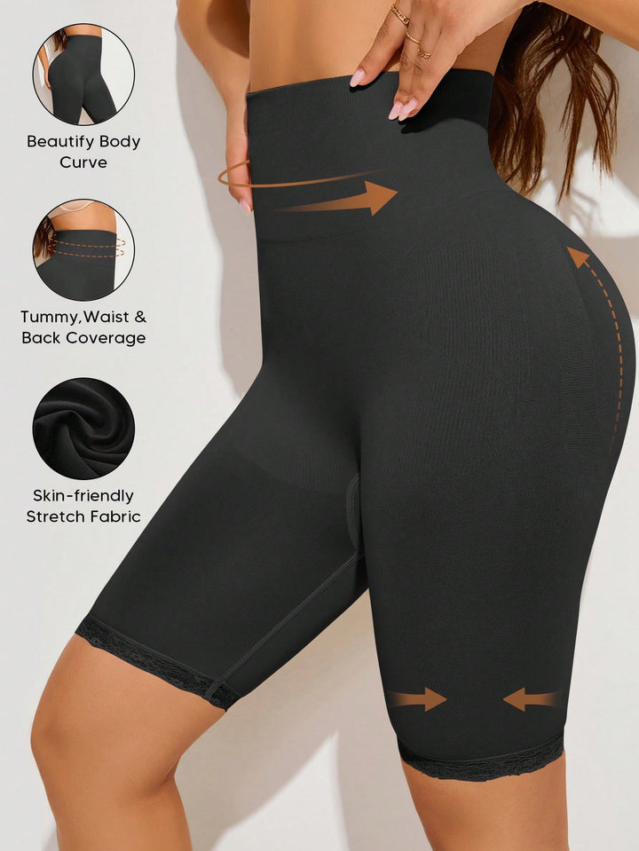Pantaloni scurți SHEIN, negru