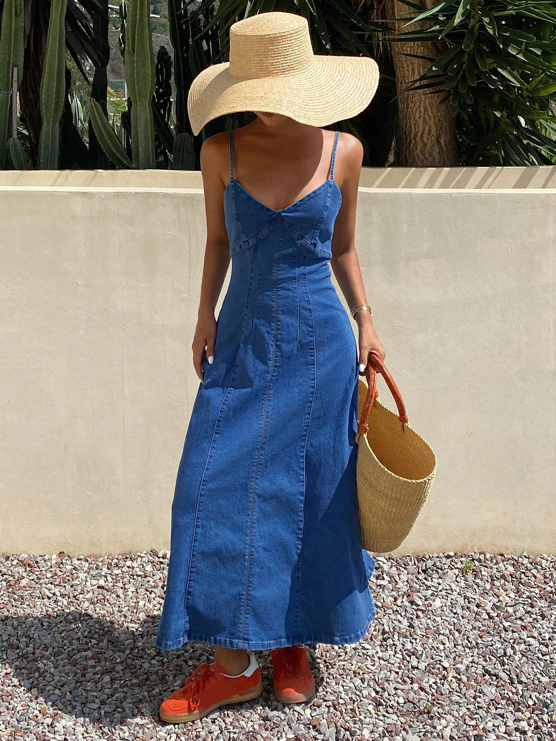 Rochie maxi SHEIN, albastru