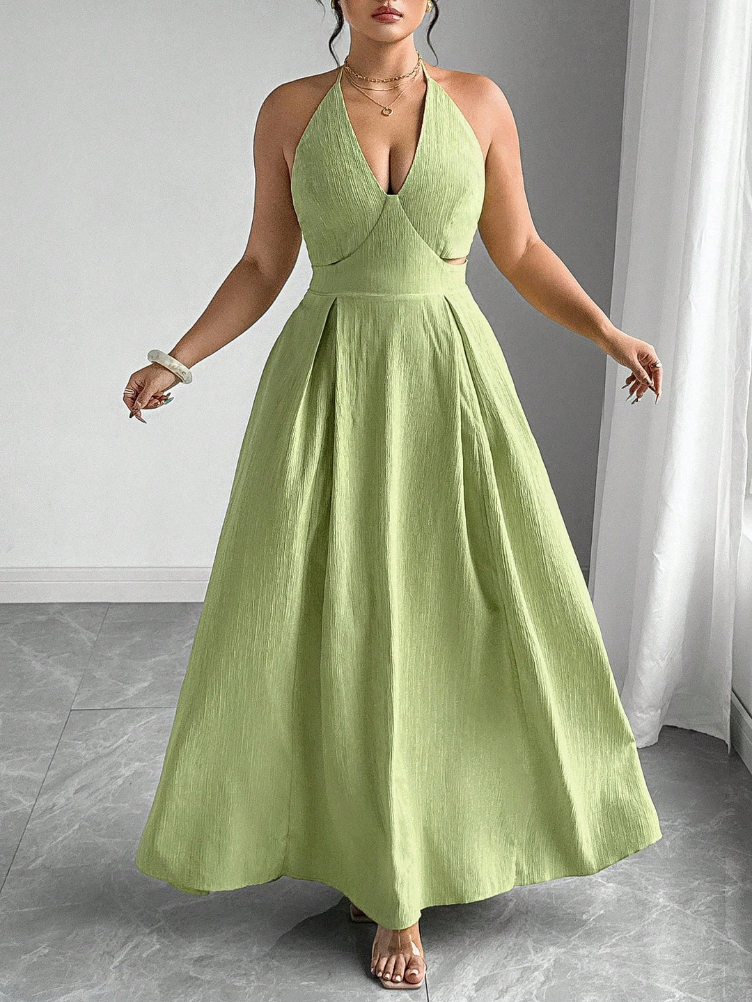 Rochie SHEIN, verde