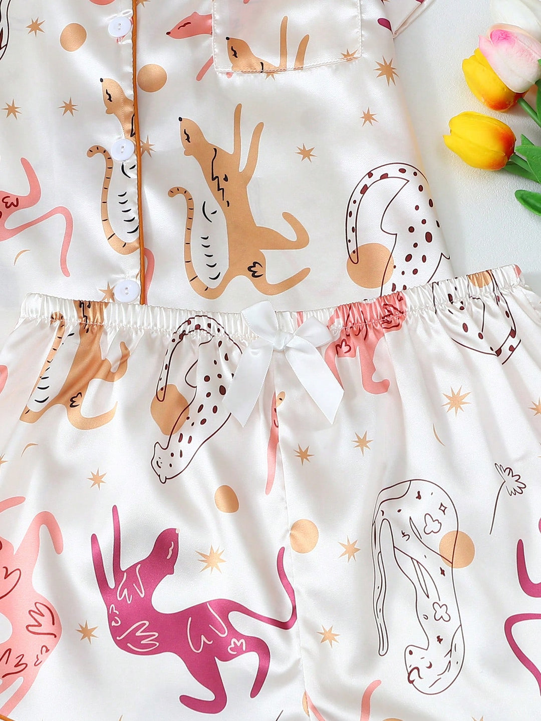 Pijama SHEIN, auriu