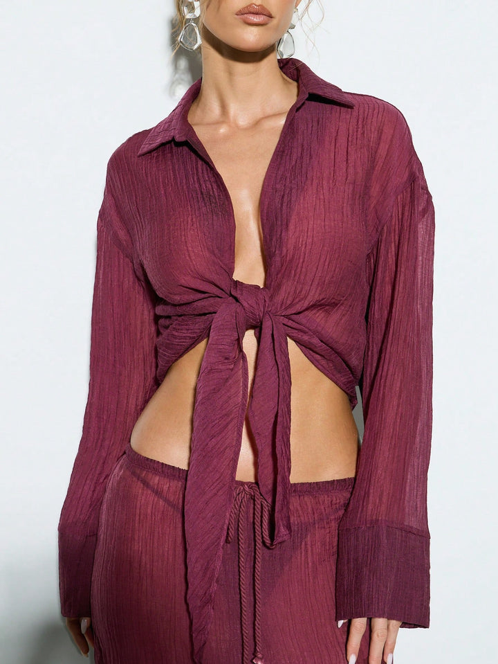 SHEIN ing, bordó