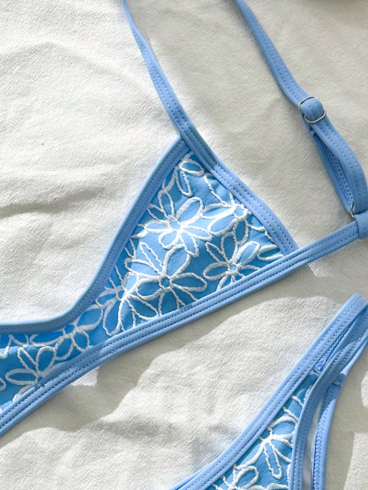 Set bikini SHEIN, albastru