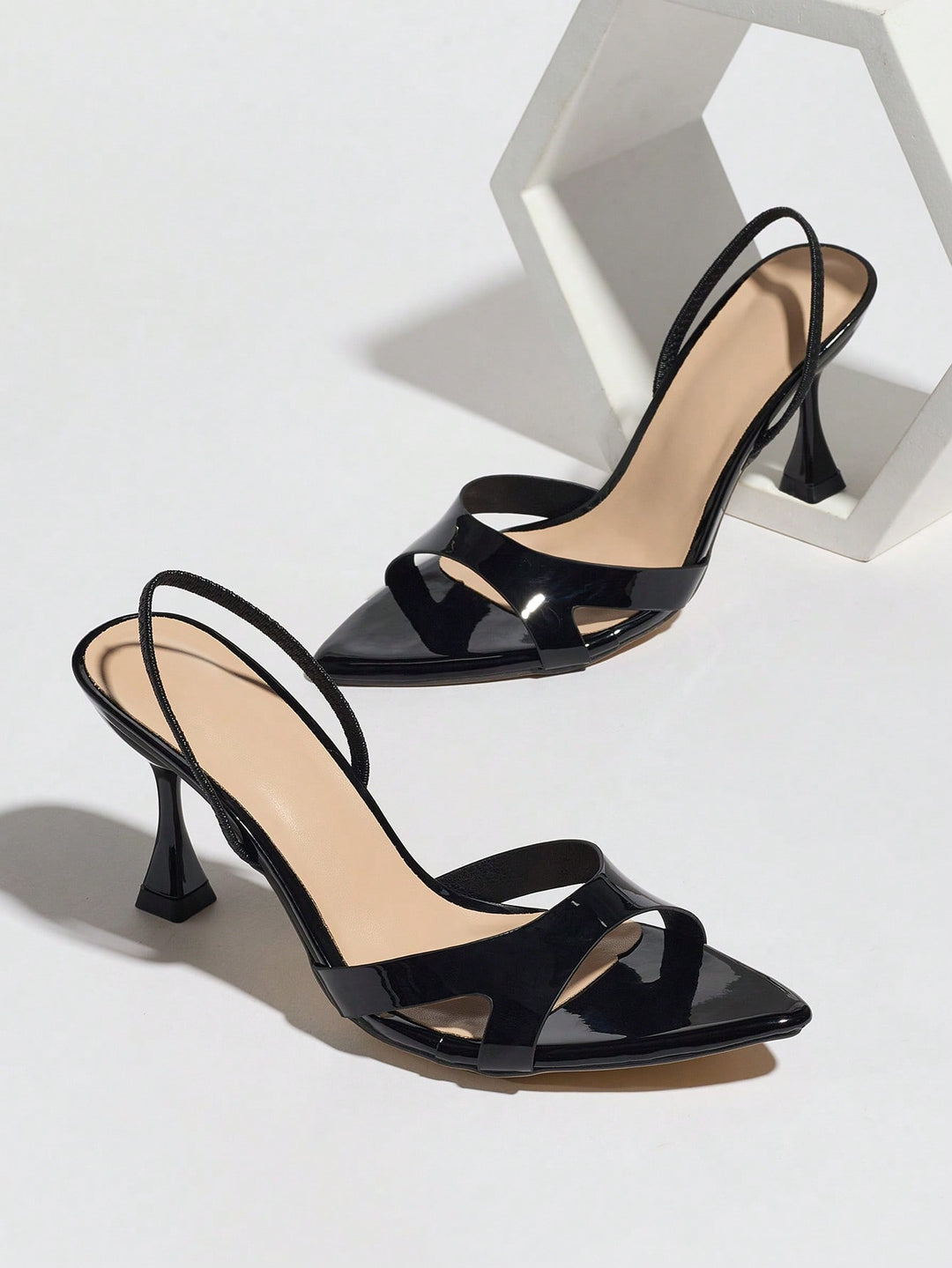 Sandale SHEIN, negru