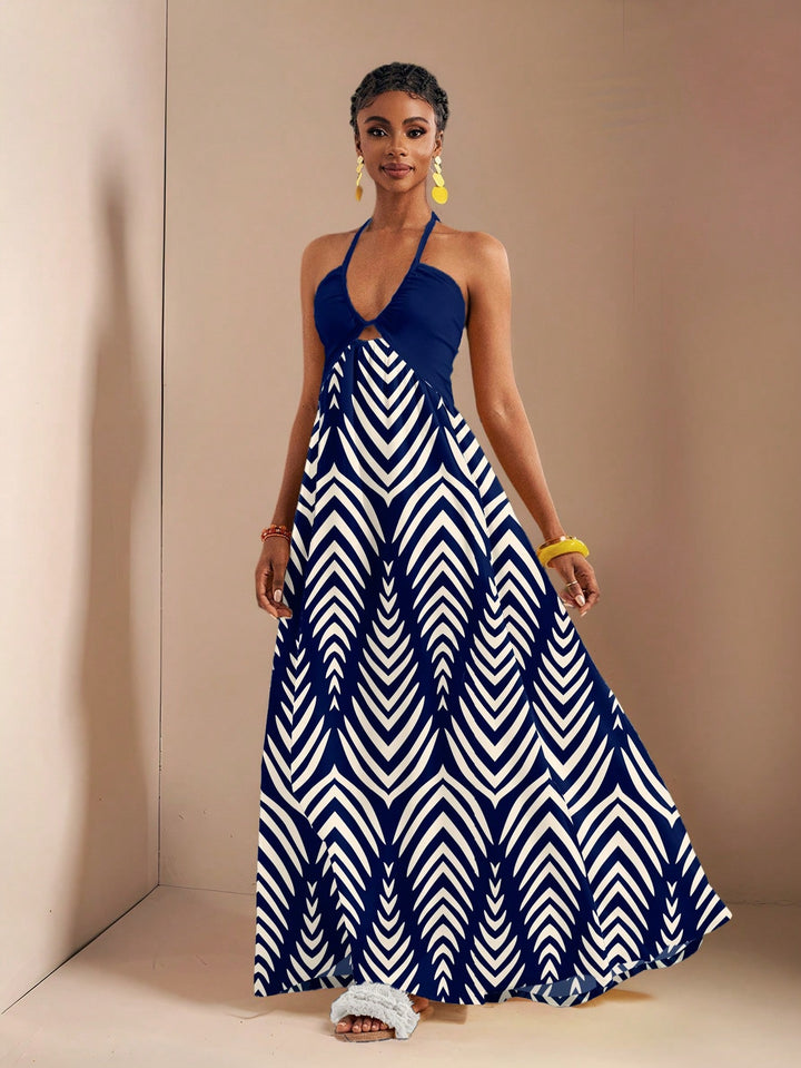 Rochie maxi SHEIN, mix culori