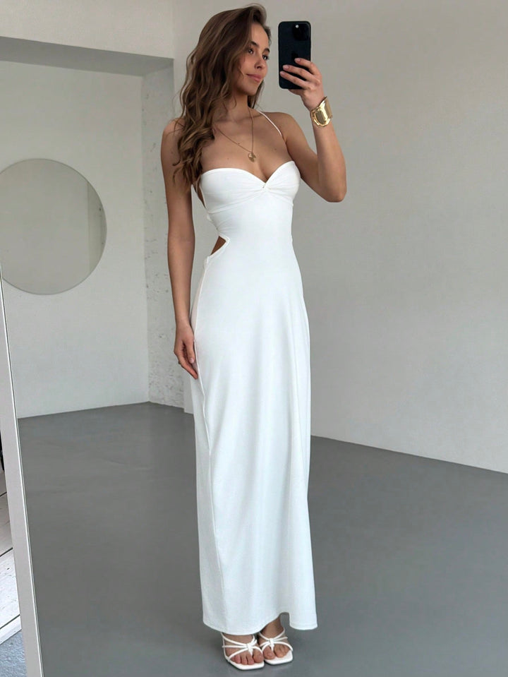 Rochie maxi SHEIN, alb