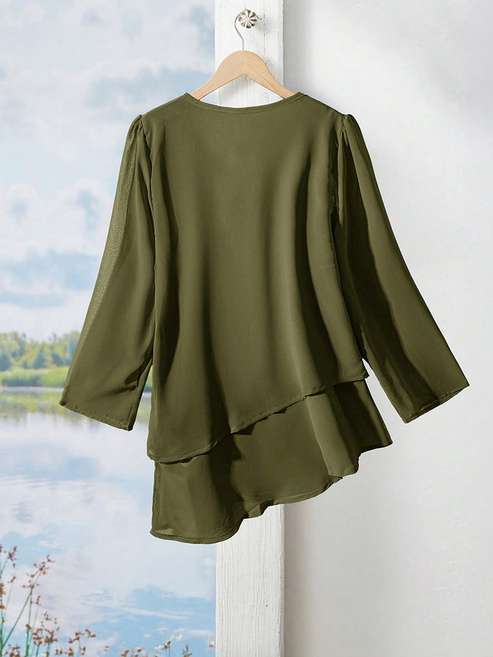 SHEIN ing, khaki