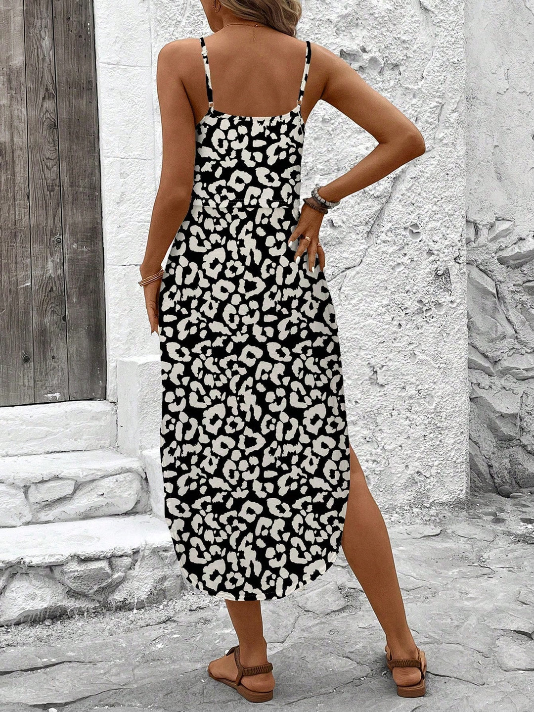 Rochie midi SHEIN, mix culori