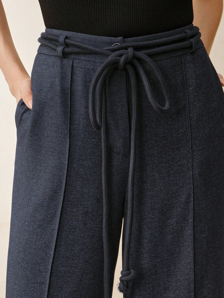Pantalon SHEIN, albastru