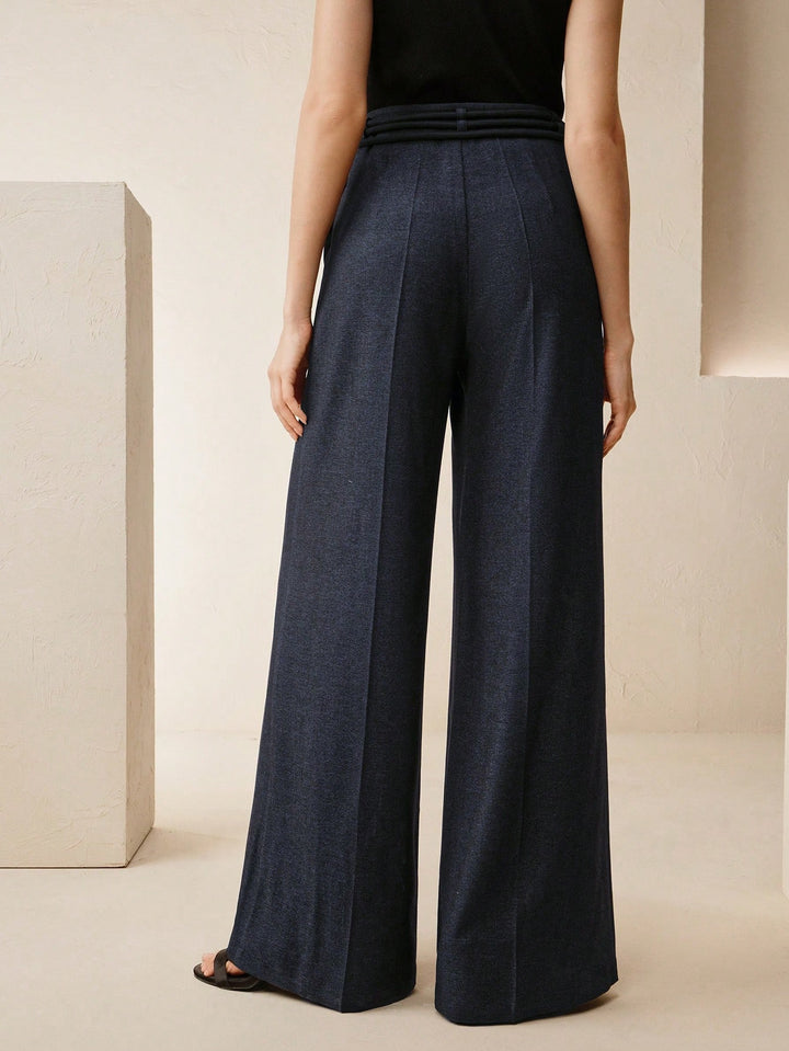 Pantalon SHEIN, albastru