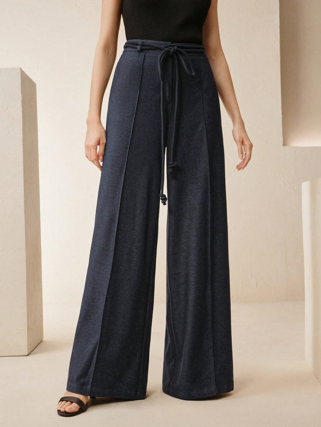 Pantalon SHEIN, albastru