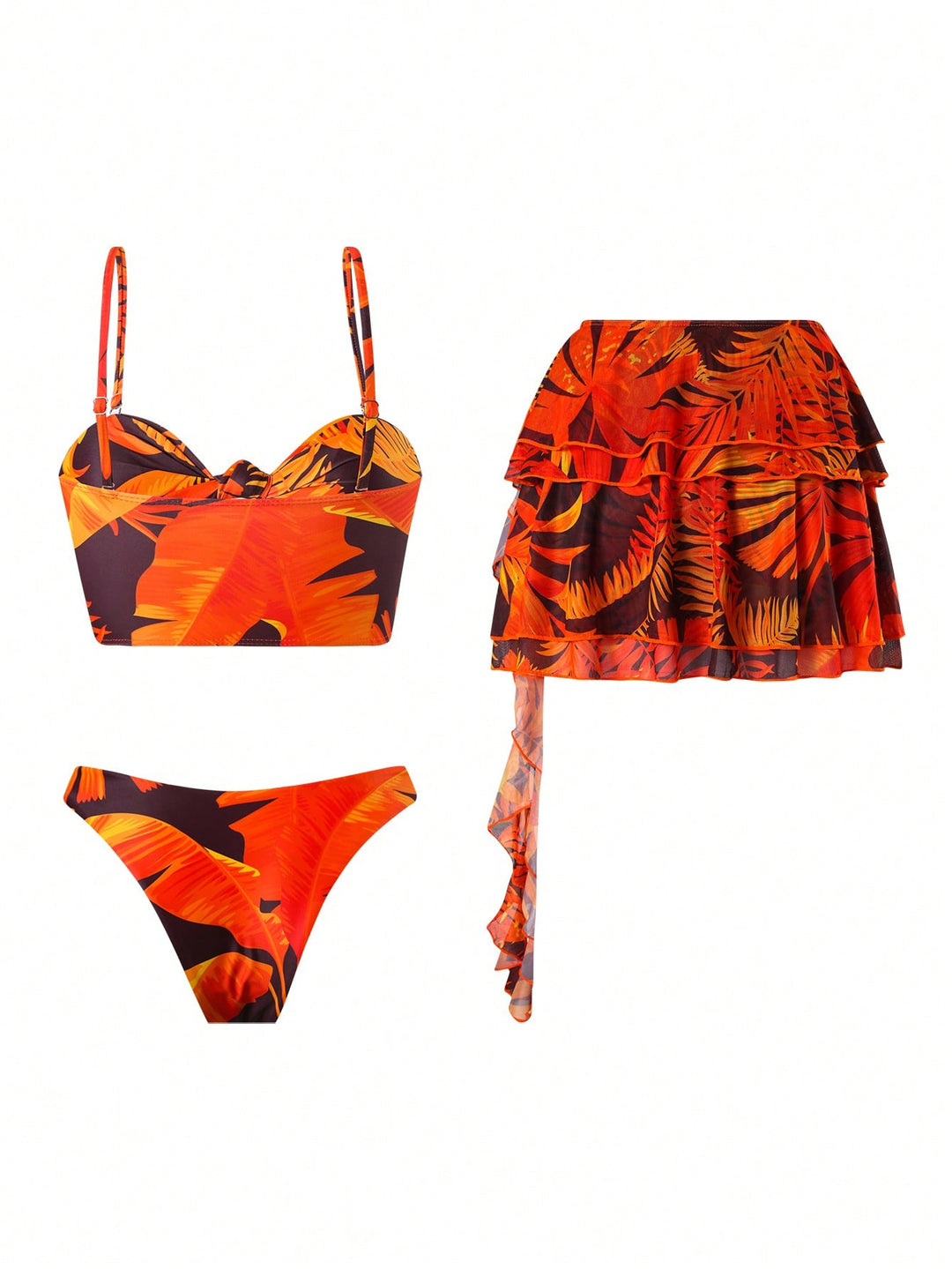 Set bikini SHEIN, mix culori