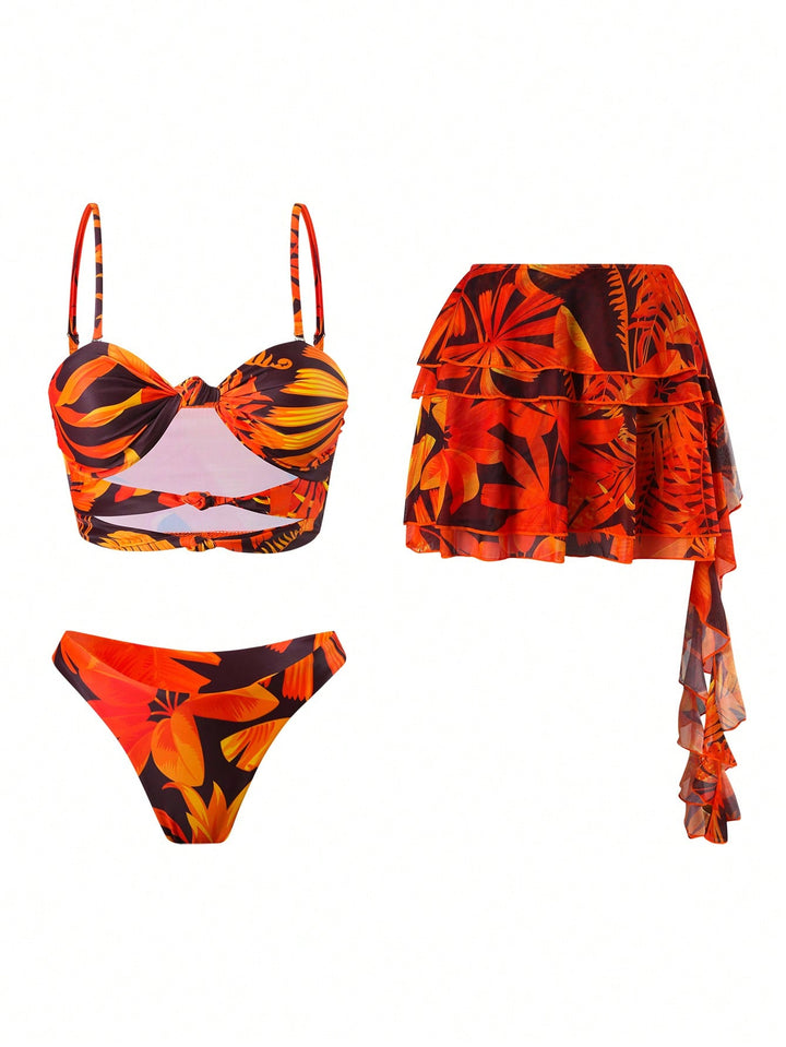 Set bikini SHEIN, mix culori