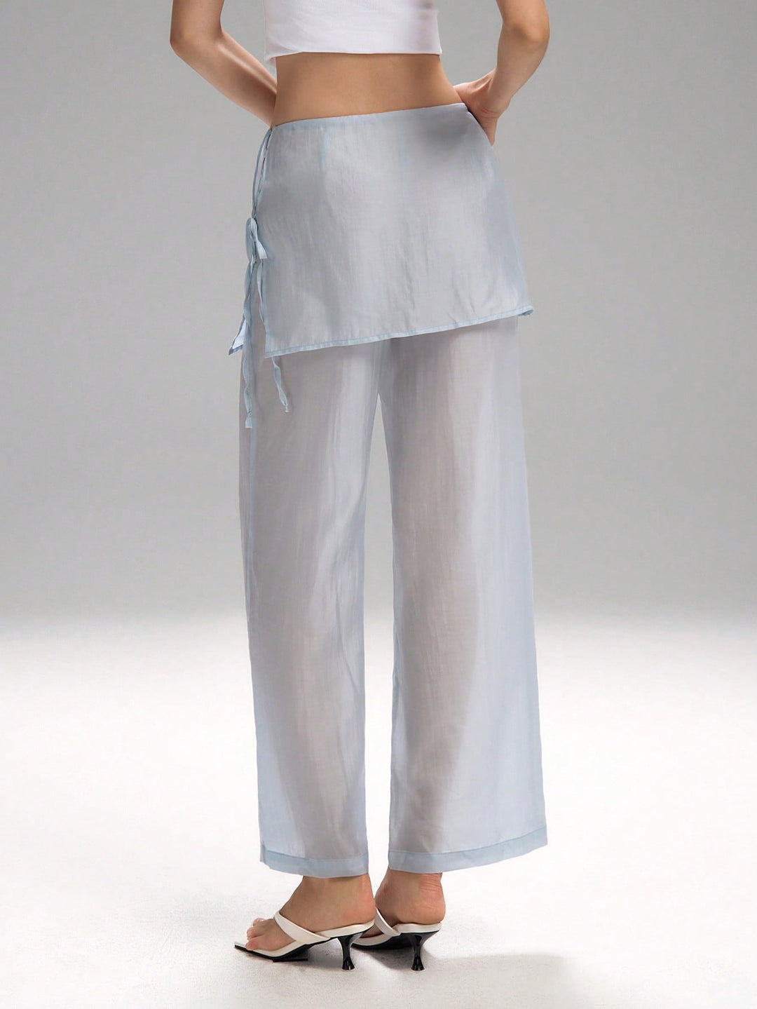 Pantaloni SHEIN, albastru