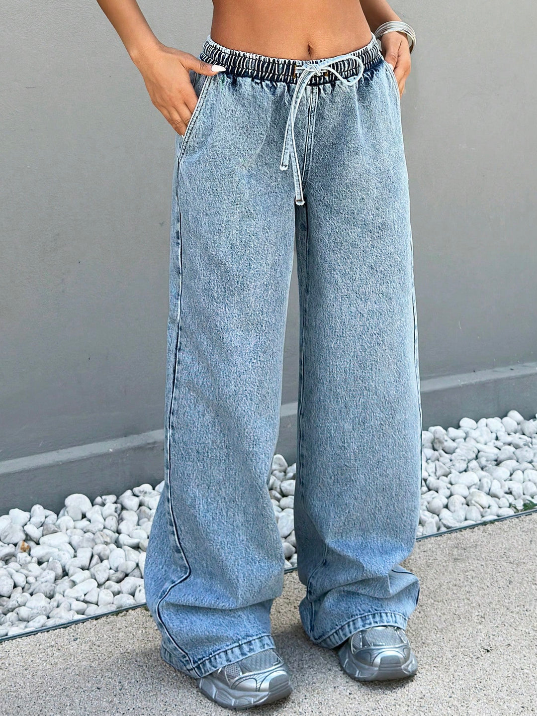 Jeans SHEIN, albastru