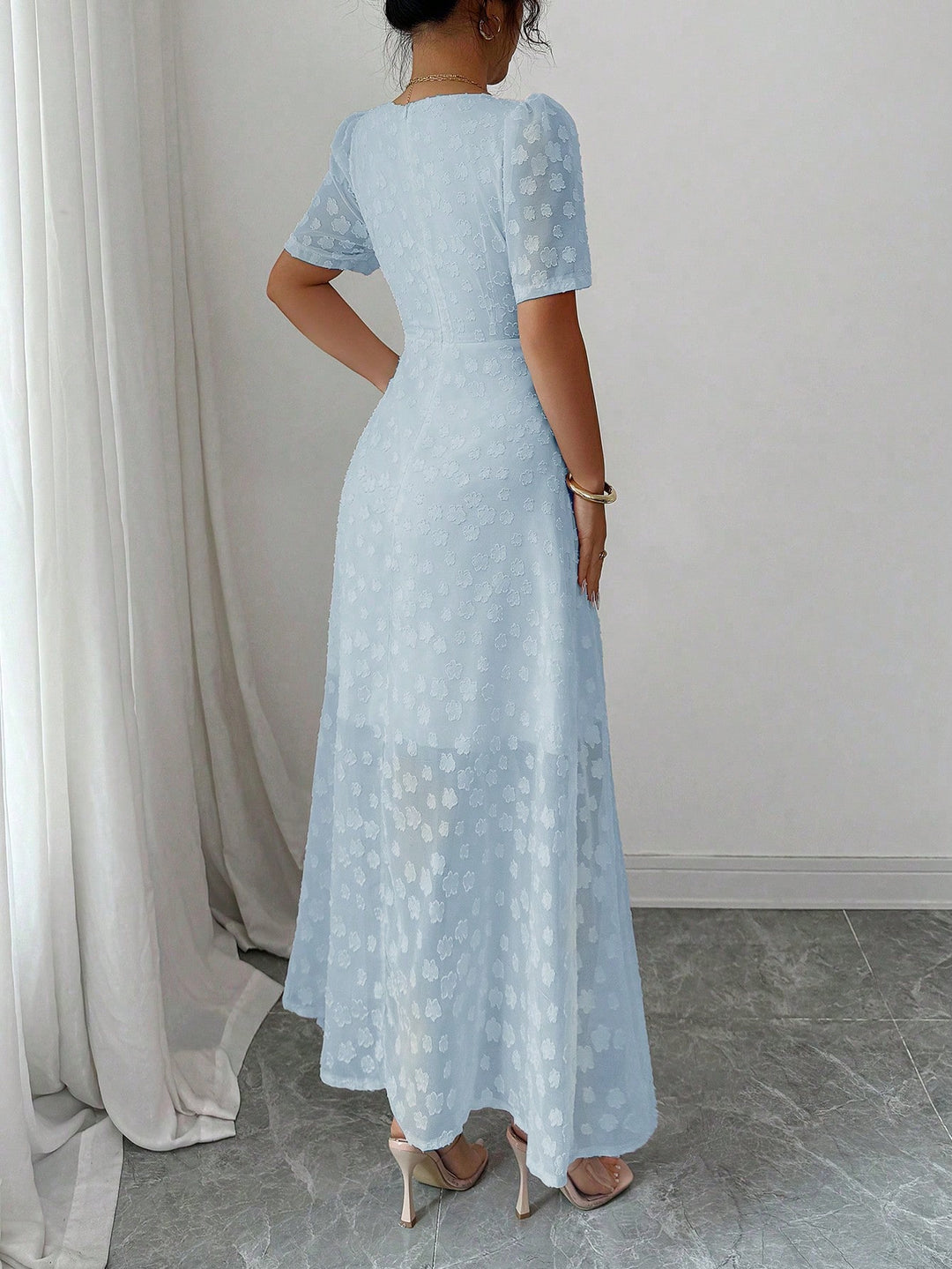 Rochie maxi SHEIN, mix culori