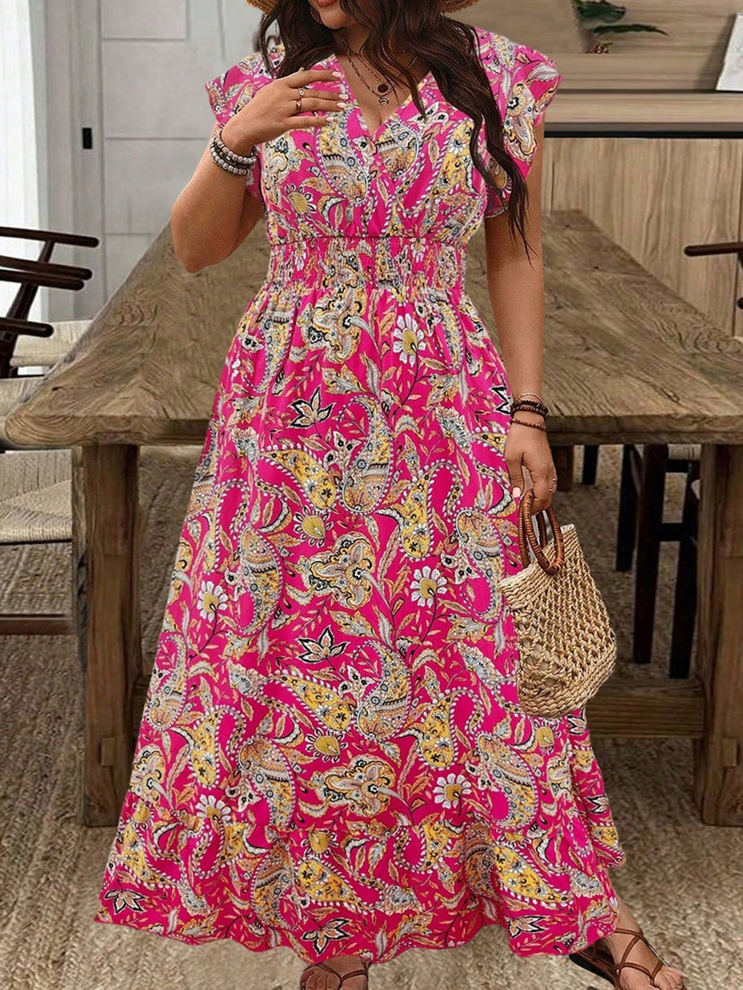 Rochie SHEIN, mix culori