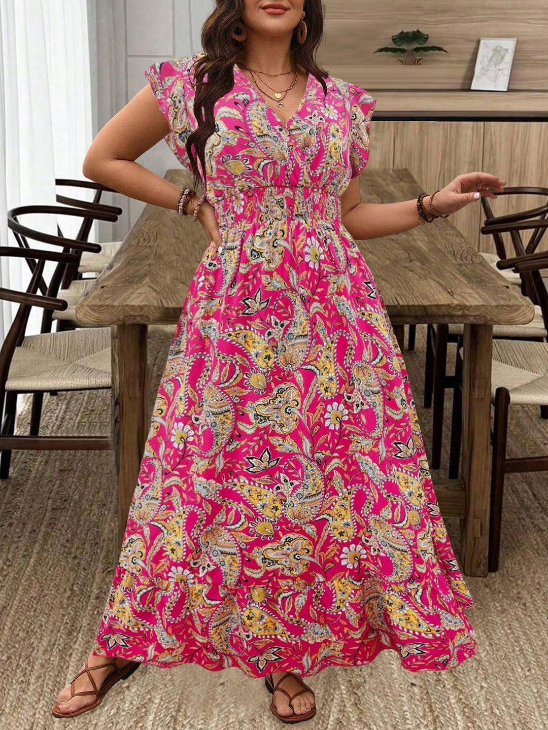 Rochie SHEIN, mix culori
