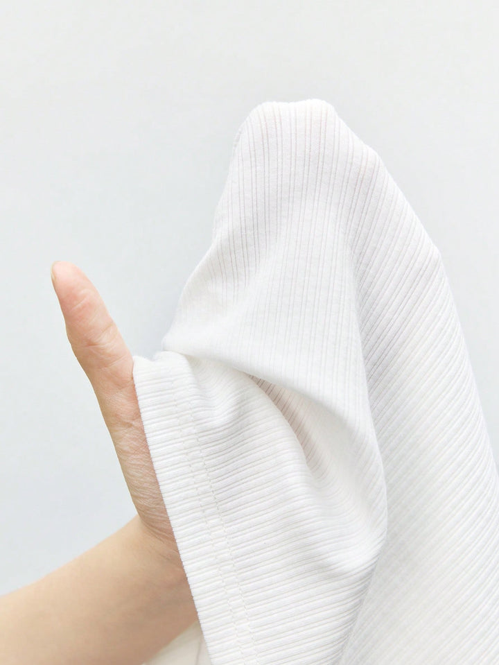 Tricou SHEIN, crem