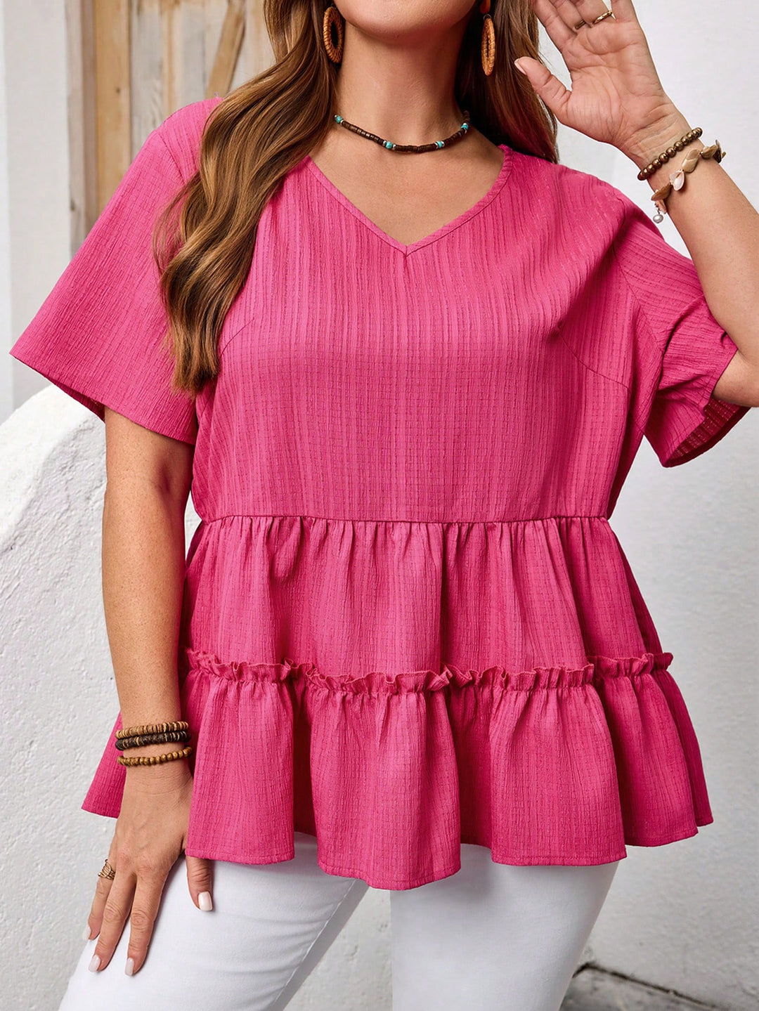 Tricou SHEIN, roz