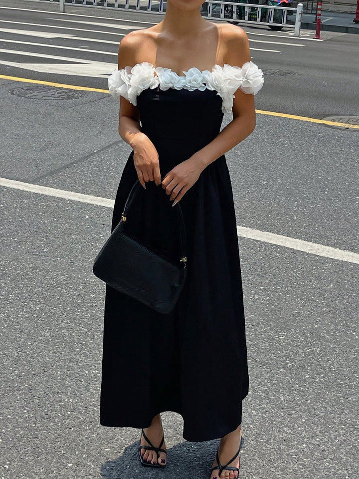 Rochie maxi SHEIN, negru