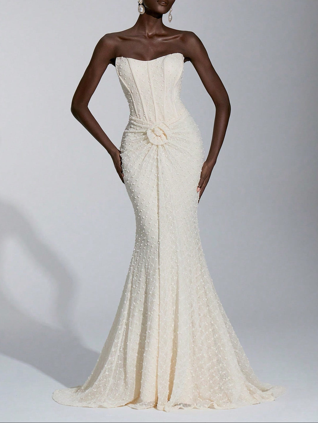 Shein maxi ruha, bézs