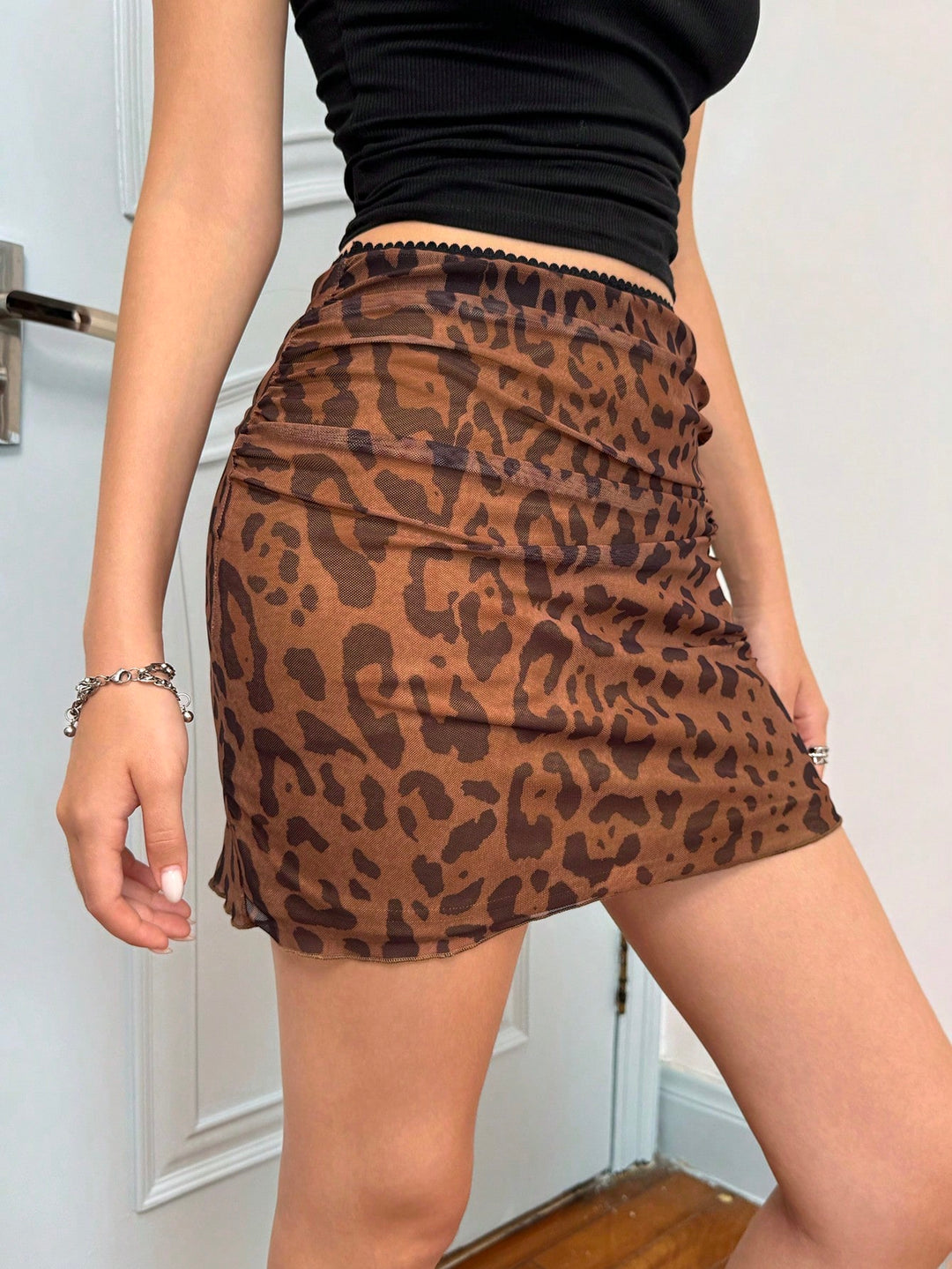 SHEIN miniszoknya, több színű