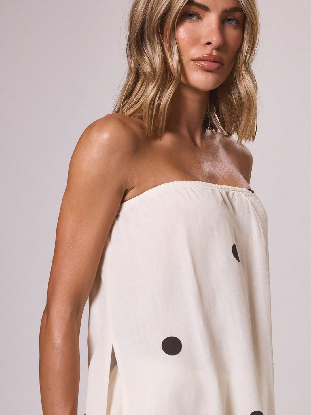 Top SHEIN, crem